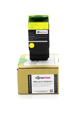 Tonermax Lexmark 70C8Hy0 Sarı Uyumlu Toner / Cs310 / Cs410 / Cs510