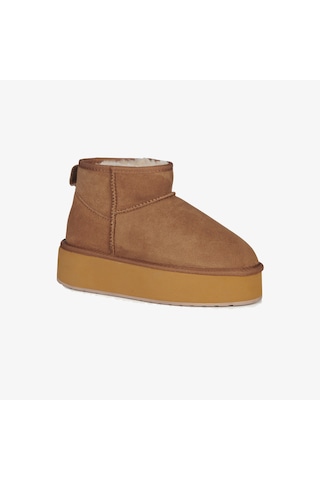 Emu Australia Stinger Micro Flatform Kadın Kahverengi Bot W13082 Kahverengi