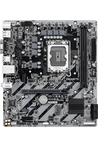 Gigabyte H810m S2h Ddr5 6400mhz Oc M.2 Vga/hdmı/dp Pcıe 4.0 1851p Matx Anakart