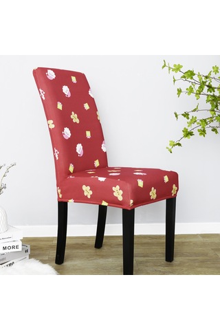 Folinda Poliester Masa Sandalye Kılıfı Tam Kapama Suyunda Yıkama Uygun Stil 3 Noel Dekorasyonu Diğer