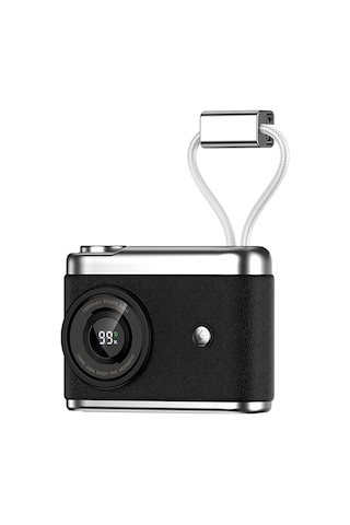 Recci Rpb-p66 Pd 20w Hızlı Şarj Özellikli Type-c & Lightning Kablolu Powerbank 22.5w 10.000mah Siyah