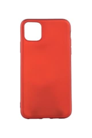 Lexroo Apple iPhone Uyumlu 11 Premier Silikon İnce Kılıf - Kırmızı