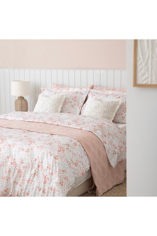 Aralıa Bambu Extra King Size Nevresim Seti 260x220 Cm Renkli