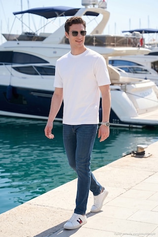 Buratti Pamuklu Normal Kalıp Normal Bel Jeans Erkek Kot Pantolon 2203c55parma Yeşil-mavi