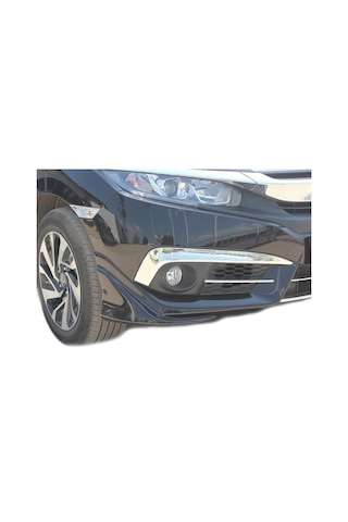 Honda Civic 10 Sis Farı Çıtası 2 Prç Krom 2016 ve Sonrası