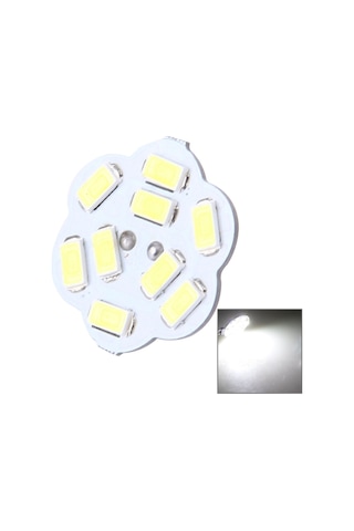G4 9 Led Smd 5730 Çiçek Dekoratif Işık Dc/ac 12-24v Şeffaf