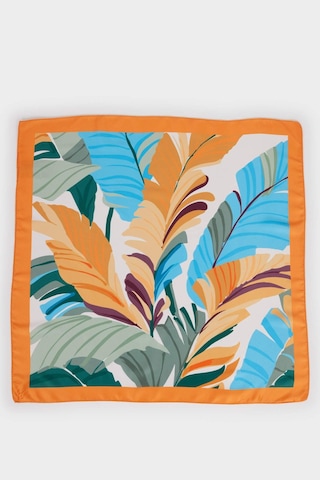 Defacto Kadın Desenli Fular G1577ax25wnog203 Turuncu