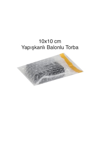 Yapışkanlı Balonlu Torba (10x10 cm)