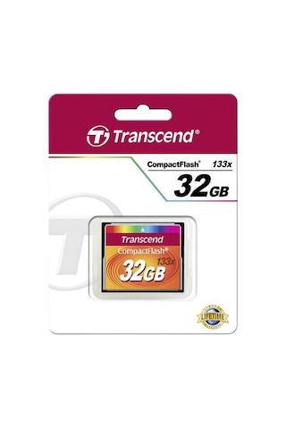 Transcend Standard 133x CompactFlash 32 GB CF Hafıza Kartı