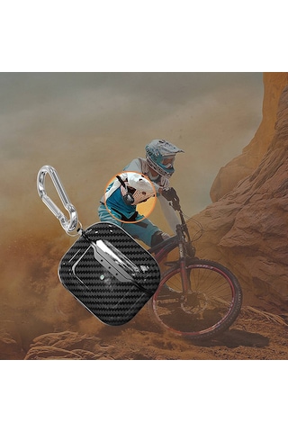 Air-Pods Uyumlu 4 Kılıf Zore Airbag 05 Silikon-siyah