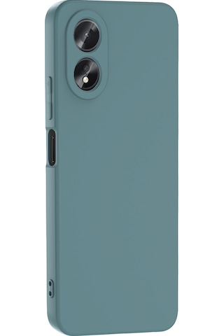 Oppo A38 Uyumlu Zore Mara Lansman Kapak-koyu Yeşil Koyu Yeşil