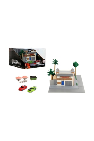 Jada Fast & Furious Nano Toretto's Cafe Nano Scene Çok Renkli