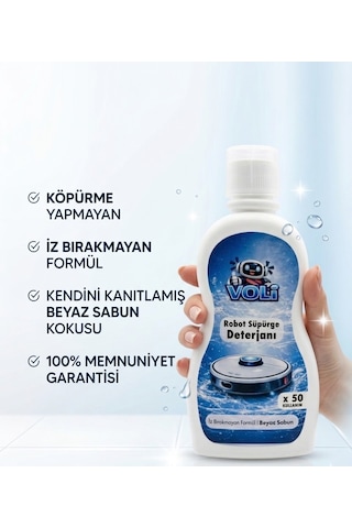 Avantaj Paket Çiçek Bahçesi , Pudra Ve Beyaz Sabun Kokulu Robot Süpürge Deterjanı 3 Adet 500 Ml Mop Solüsyonu 2'li Set 05758826