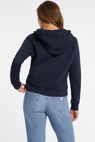 Guess Kadın Fermuarlı Sweatshirt - Lacivert Lacivert