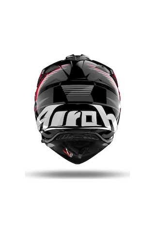 Airoh Bandit Spicy Red Gloss Kask Kırmızı - Siyah
