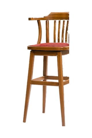 Zus702 Yüksek Sandalye Yarım Kolçak Kafes, Ahşap Kayın... Akçaağaç