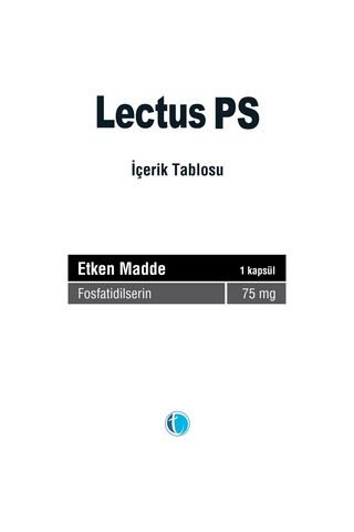Lectus Ps Fosfatidilserin 60 Kapsül