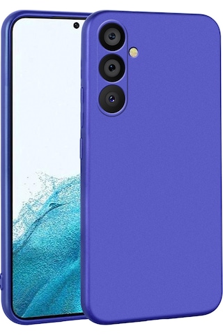 Galaxy A54 Kılıf Zore Premier Silikon Kapak Saks Mavi