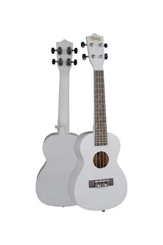 Midex Ukx-233wh Beyaz Concert Ukulele Askı Çanta Metod Pena
