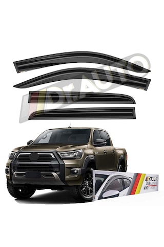 Toyota Hilux 2020 Ve Sonrası Araçlar İçin Cam Rüzgarlığı 4'lü
