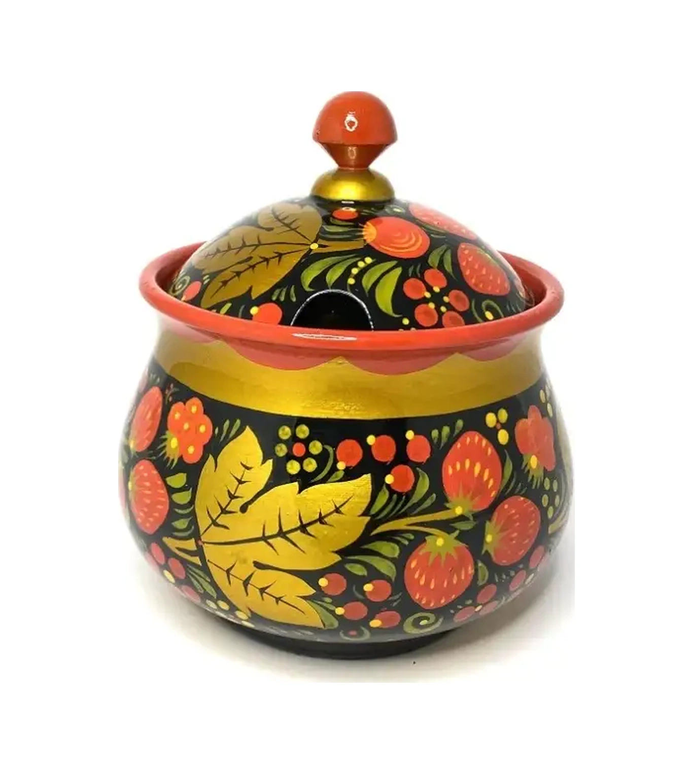 Olimp Suveniry Choloma Ahşap Şekerlik 500 Ml 70488673 Siyah