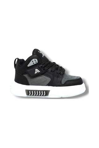 Alessio 537-26 Cilt Anatomik Filet Çocuk Sneaker Siyah Füme 31-35 Siyah