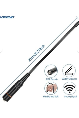 Baofeng Zastone Uv82 5r 888 999 Vhf-uhf Dişi 21cm Dual Band Dişi Telsiz Anten