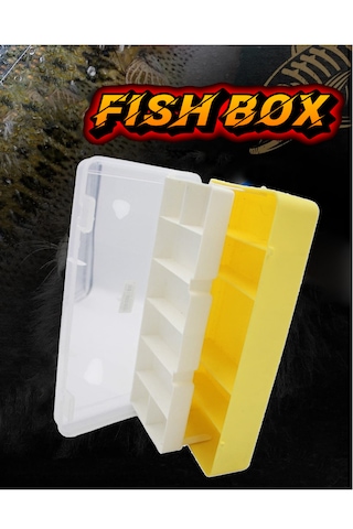 Rapala Kutusu Jig Yem Kutusu Lrf Kutusu 22.5x12x5.5 Sarı