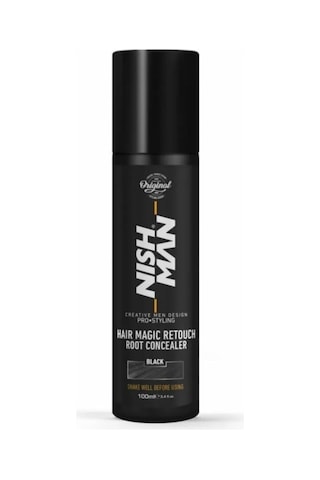Root Touch Up Sprey / Saç Dolgunlaştırıcı Ve Seyrek Kapatıcı / Suda Yağmurda Akmaz/ Siyah 100 Ml