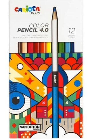 Carioca Plus 4.0 Kuru Boya Kalemi 12'li