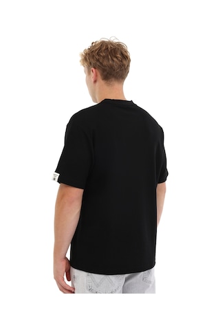 Lumberjack Ml Neck 11bs60 5pr Siyah Erkek Kısa Kol T-shirt 000000000102054775 Siyah