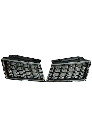 Mitsubishi L200 2010-2014 Arası Krom Ön Panjur Sağ-sol Takım Set-