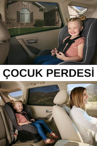 Araba Yan Cam Perdesi Araç Güneşlik Çocuk Bebek Seyahat Emzirme Perdesi Oto Güneşlik Perde Araç Içi Güneşlik Sinekliği 1