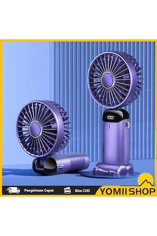 Hallow  DNH061 Katlanabilir Taşınabilir El Tipi Mini Vantilatör