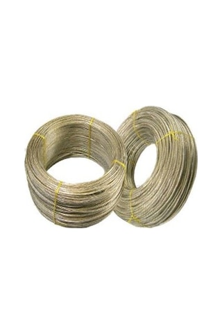 Pvc Kapli Çelik Galvanizli Halat 8 Mm 10 Metre