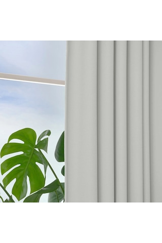 Ikea Korgmott Fon Perde 145x300 Cm Açık Gri-beyaz Çok Renkli