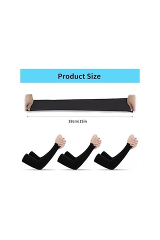 Geeksen 3 Çift Islak Soğuk Güneş Korumalı Eldiven - Spor, Sürüş, Yürüyüş İçin Unisex - Siyah, Beyaz, Gri Çok Renkli