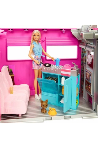Barbie'nin Yeni Rüya Karavanı Hcd46 Barbie