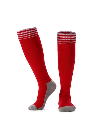 Willowhaven Çocuk Futbol Çorapları Yüksek Tüp, Nefes Alabilir, Erkek Kız Diz Üstü, 8-14 Yaş Çok Renkli