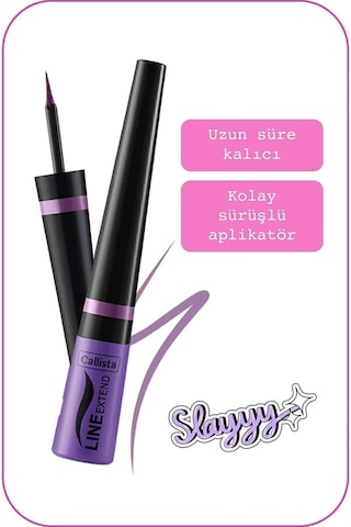 Callista Line Extend Dipliner Uzun Süre Kalıcı - 07 Enchanted Violet - Lila