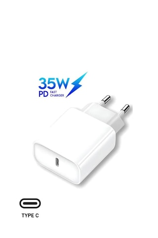 Samsung Galaxy A26 A16 A17 A07 A06 A55 A35 A54 A25 A34 A53 A52 A24 5g Uyumlu Hızlı Şarj Adaptörü -