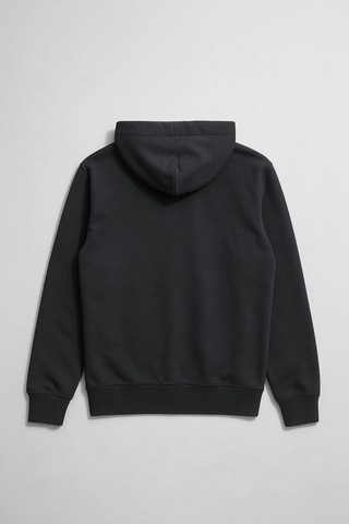Markapia Erkek Fermuarlı Kapüşonlu Cepli Sweatshirt Füme