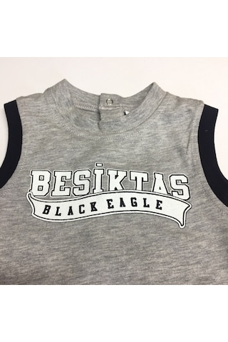 Bjk Atlet Beşiktaş Forma Çocuk Kolsuz Tshirt 456 Siyah