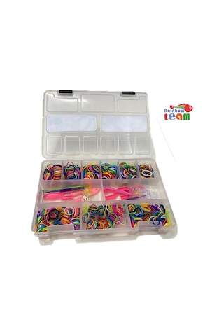 Rainbow Team 1000 Parça Mega Bileklik Yapım Seti Rainbow 1000