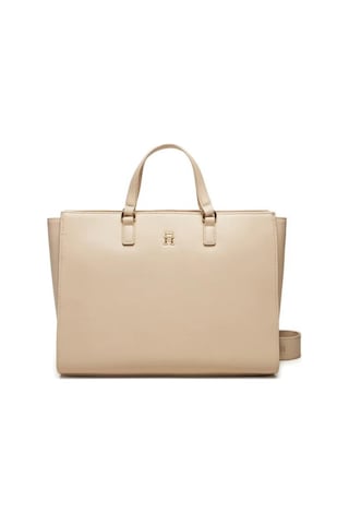 Tommy Hilfiger Kadın Çapraz Askılı Çanta Aw0aw16681acı Bej