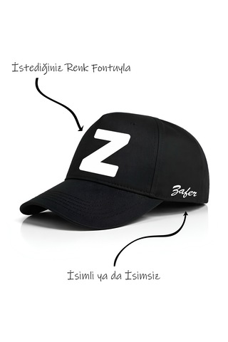 Ogc Z Harfi Unisex Şapka Siyah