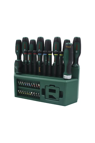 Bosch 39 Parça Standlı Tornavida, Klemens Ve Bits Uç Seti 1600a02z9l