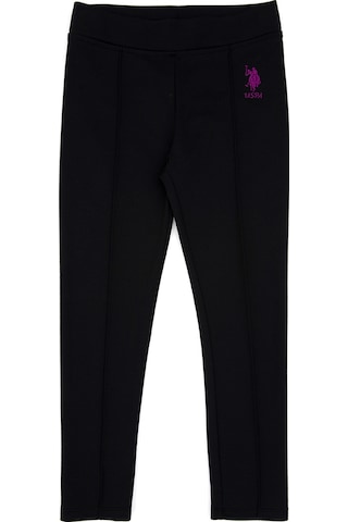 U.s. Polo Assn. Kız Çocuk Siyah Tayt 50316891-vr046 SiYAH