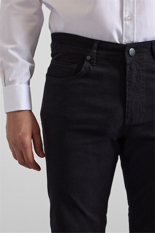 Süvari Siyah Slim Düz Casual Pantolon Pn2020500647-s09 Siyah