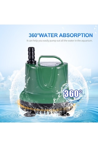 Pazly 15w 600l/h Mini Dalgıç Fıskiye Su Pompası - Kompakt Ve Güçlü